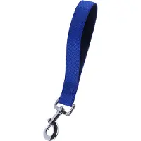 Nobleza Hondenriem korthouder - Lengte 25 cm - Korte hondenriem - Korthouder hond - Blauw