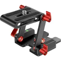 Neewer - Verbeterde Z Flex kantelkop - Z Statiefkop met 4 instel-/Bevestigingsknoppen - Snel Plaatsen en Waterpas Zetten voor Statief/DSLR camera's Camcorder - Belasting tot 12 kg