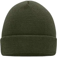 Myrtle beach 'Knitted Cap' Beanie Olijfgroen