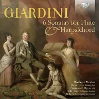 Brilliant Classics Conserto Musico & Mario Folena - Giardini: 6 Sonatas For Flute & Harpsichord (CD)