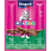 Vitakraft Eend En Konijn Kat Stok 20 Eenheden