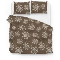 Zohome Zo Home Dekbedovertrek Katoen Bassett - taupe 240x200/220cm
