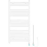 Guido Gusto Elektrische designradiator Sofia 115x60cm glans wit 500W