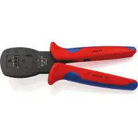 Knipex -Werk 97 54 26 Krimptang Mini fit Incl. positioneerhulp SUB-D stekker
