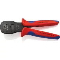 Knipex Krimptang voor miniatuurstekkers gebruineerd 190 mm - 975424