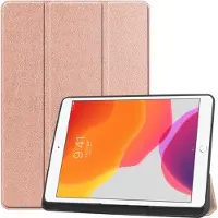 Rico Vitello Hoesje Geschikt voor Apple iPad air/air 2013 magnetische Wallet case /flipcase stand voor ipad air 5/ hardcover achterzijde/ smart cover kleur Goud