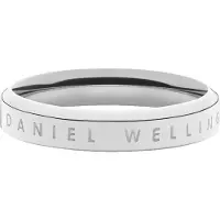 Daniel Wellington Classic Dames en heren Ring Staal - Zilverkleurig - 15.25 mm / maat 48