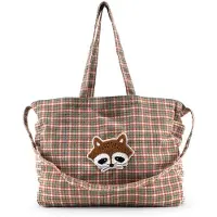 Sticky Lemon Shopper | Meadows | Tartan Map Green