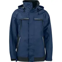 Projob gevoerde werkjas 4441 XXL / Navy