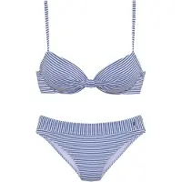 s.Oliver Bikini blauw / wit