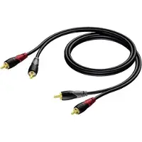 Procab CLA800 2x RCA Male - 2x RCA Male 20 Meter