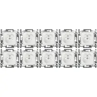 Niko stopcontact met penaarde Wit (10 Stuks)
