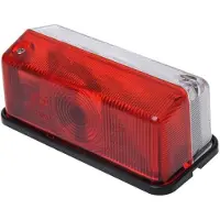 Proplus Breedtelicht rood/wit 92x45