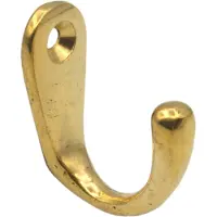 S&B Handdoekhaak enkel - Messing - H-7545.1