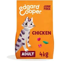 Edgard & Cooper 3x Kattenvoer Adult Kip 4 Kg