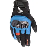 Alpinestars SMX Z Honda, handschoenen Drystar ,zwart/blauw/rood ,M