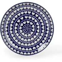 Bunzlau Castle Dinerbord Blue Valentine (25.5 cm)