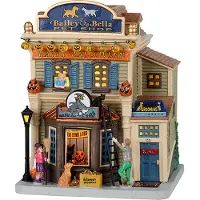 Lemax - Bailey & Bella Pet Shop - Kersthuisjes & Kerstdorpen