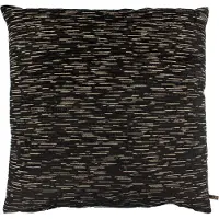 Claudi - sierkussen Lucis - dark taupe - 45x45 cm