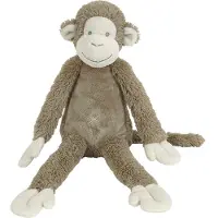 Happy horse - Knuffel Monkey Mickey - 43 cm Bruin
