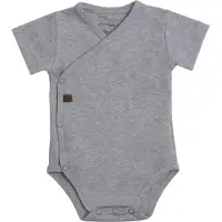 Babys Only Rompertje Melange grijs - 50