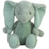 Happy horse Olifant Eddy Knuffel 34cm - Groen - Baby knuffel