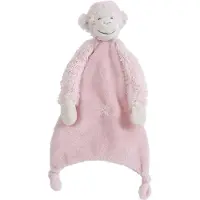 Happy horse Aap Mickey Knuffeldoekje - Roze - Baby cadeau
