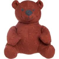Babys Only Knuffelbeer Cable brique - 35 cm