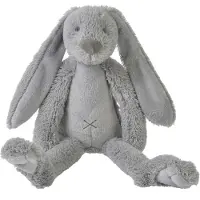 Happy horse knuffelkonijn Richie, grijs - 38 cm - Pluche konijn