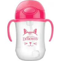 Dr. Browns Rietjesbeker - 6+ maanden - Roze - 270 ml