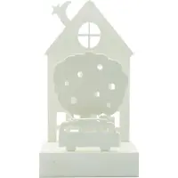 Wunders Houten Huisje Auto Small Nachtlamp WU3001