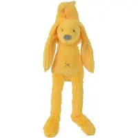 Happy horse Konijn Richie Muziekknuffel - Geel - Baby cadeau
