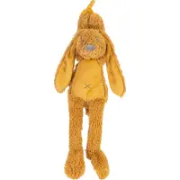 Happy horse Konijn Richie Muziekknuffel - Okergeel - Baby cadeau