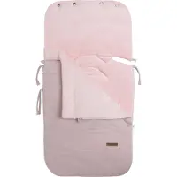 Babys Only Voetenzak autostoel 0+ Sparkle zilver-roze mêlee