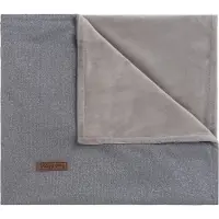 Babys Only Deken Wieg Soft Sparkle Zilvergrijs Mêlee