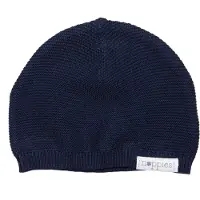 Noppies baby muts Zola Blauw Jongens/Meisjes Katoen Effen - maat 50/56