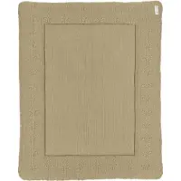 Meyco Baby Romantic Flower boxkleed - taupe - 77x97cm