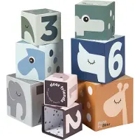 Done by Deer - Stacking cubes Deer friends Colour mix (4805176)