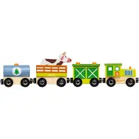 Janod - Story - Magnetische trein - Boerderij