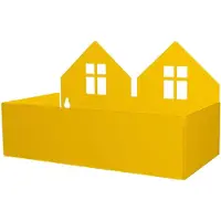 Roommate Twin house opbergbak geel