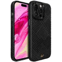 Laut Motif iPhone 14 Pro Max Hoesje Zwart