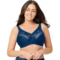 Glamorise Minimizer-bh zonder beugels Glamorise Marine | 105 Blauw