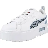 Puma Mayze Wild Kinderen Witte Sneakers