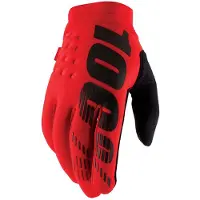 TRUE 100% BRISKER Handschoenen Rood - S
