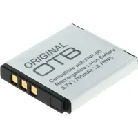 OTB Camera accu compatibel met o.a. Fujifilm NP-50, Kodak KLIC-7004, Pentax D-Li68 en D-Li122 / 750 mAh