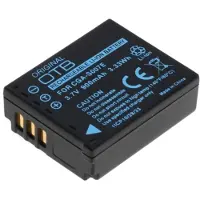 OTB Camera accu compatibel met Panasonic CGA-S007, CGR-S007 en DMW-BCD10 / 900 mAh