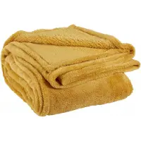 Unique living Justin fleece plaid
