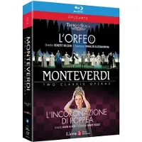 Opus Arte L'Orfeo Le Couronnement de Poppée Blu-ray