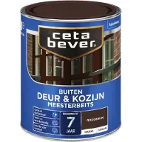 Cetabever deur & kozijn meesterbeits dekkend zijdeglans roodbruin 750 ml
