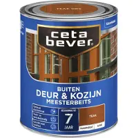 Cetabever Meesterbeits Deur & Kozijn Glans 085 Teak Transparant 750 ML